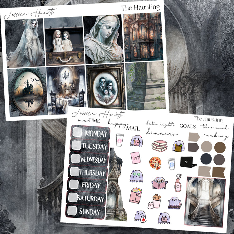The Haunting Weekly Sticker Kit *new format*