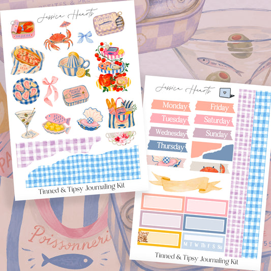 Tinned & Tipsy Journaling Kit
