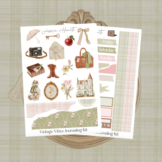 Vintage Vibes Journaling Kit