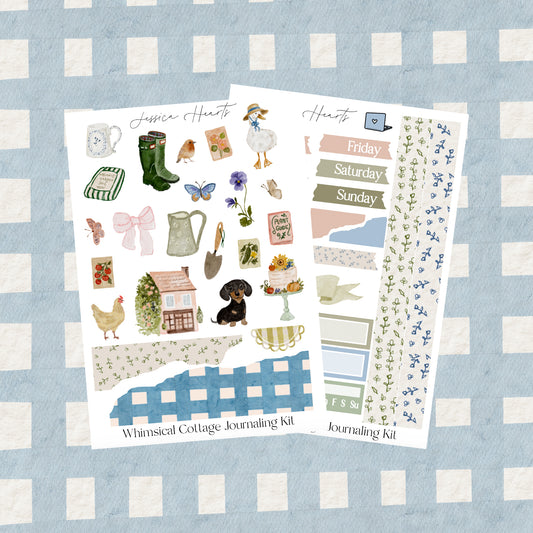 Whimsical Cottage Journaling Kit