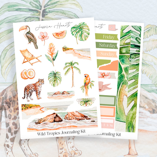 Wild Tropics Journaling Kit