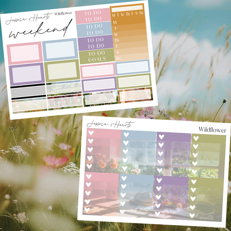 Wildflower Weekly Sticker Kit