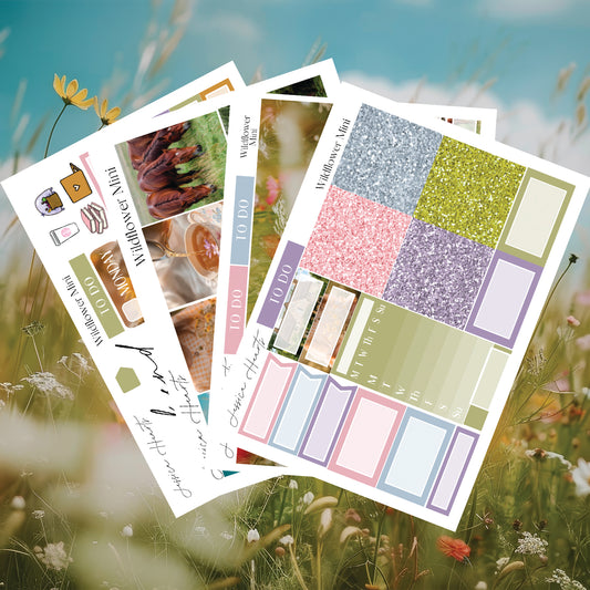 Wildflower MINI Sticker Kit