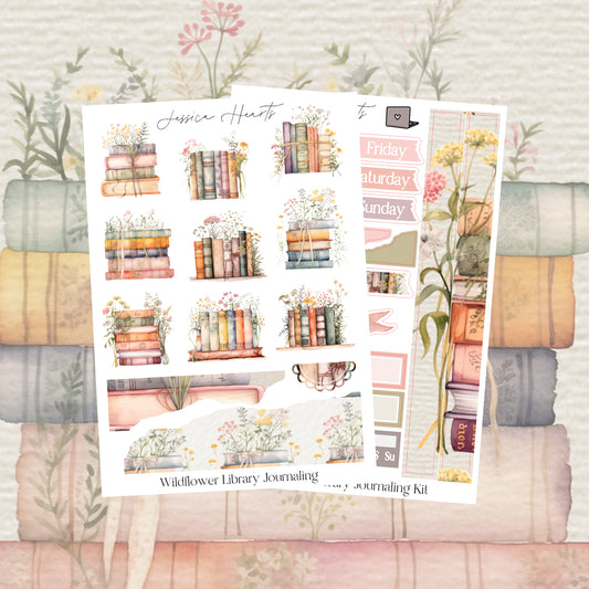 Wildflower Library Journaling Kit