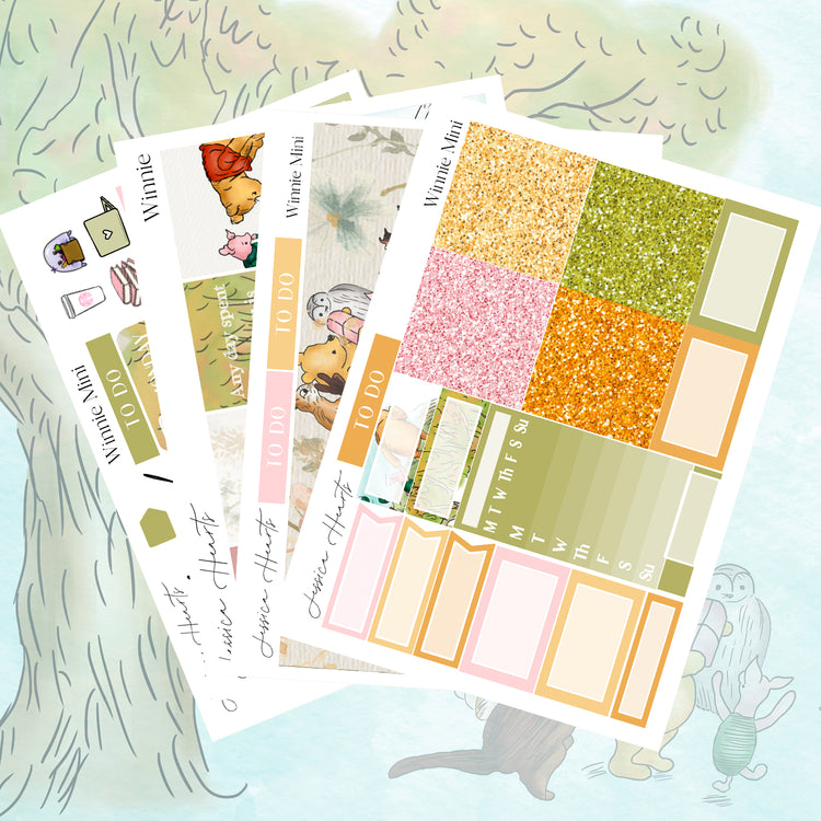 Winnie MINI Sticker Kit