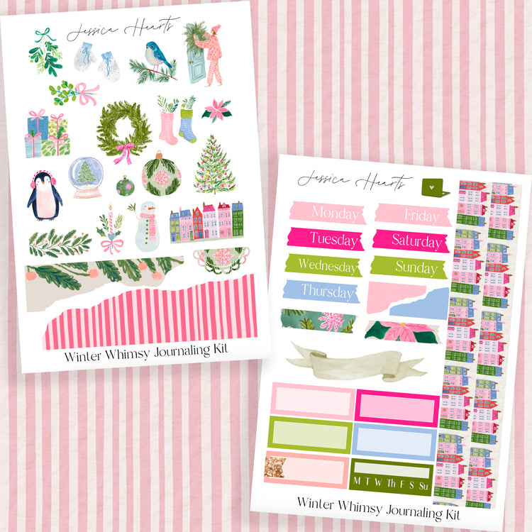 Winter Whimsy Journaling Kit