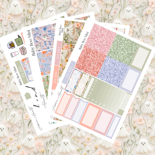 Baby Boo MINI Sticker Kit - Jessica Hearts