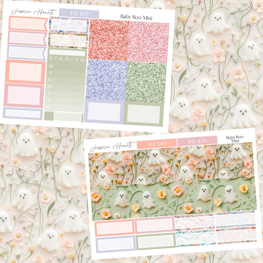 Baby Boo MINI Sticker Kit - Jessica Hearts