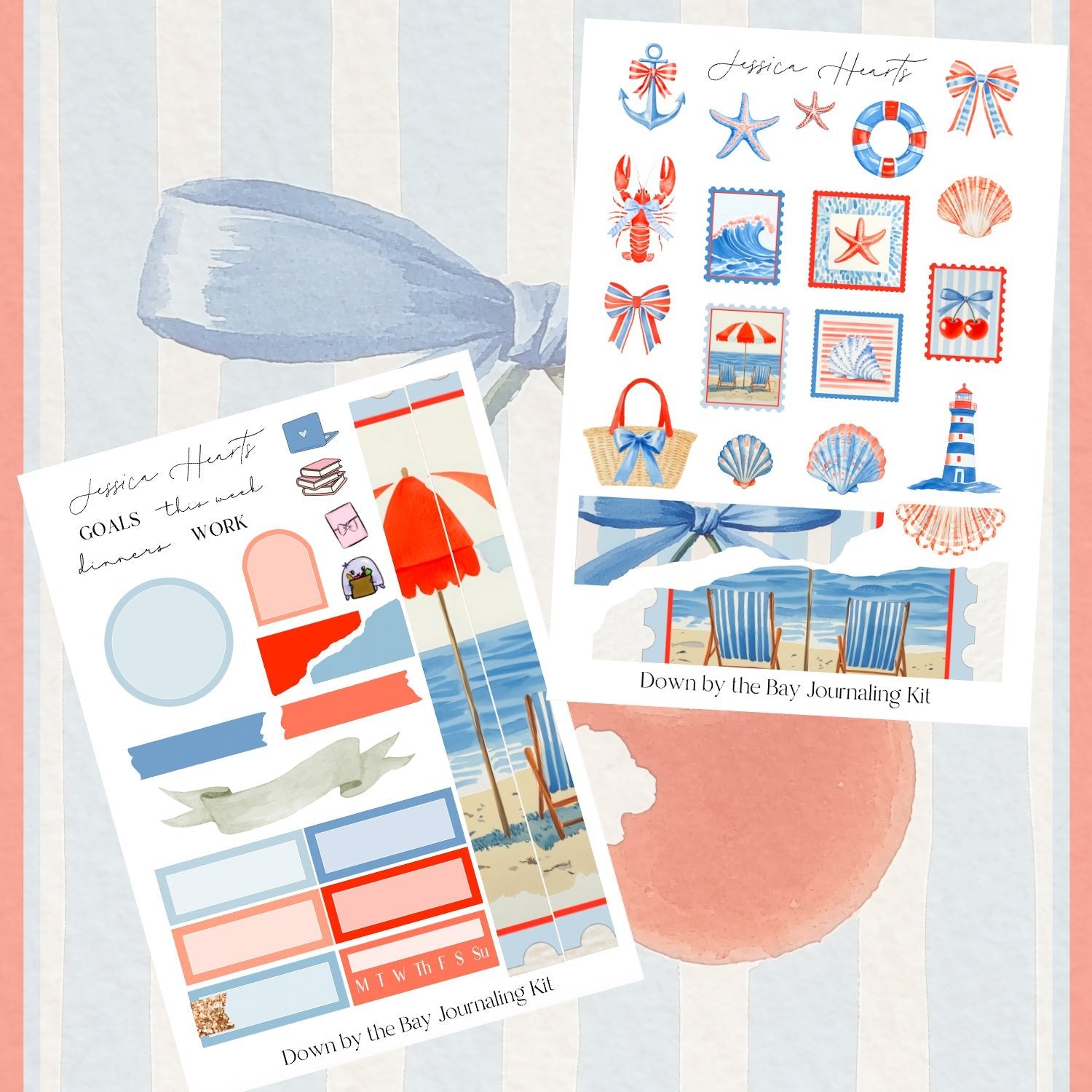 Down by the Bay Journaling Kit - Jessica Hearts