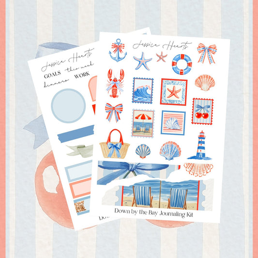Down by the Bay Journaling Kit - Jessica Hearts