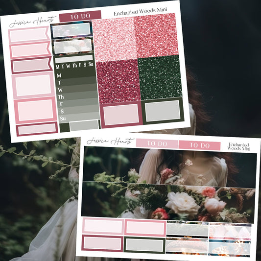 Enchanted Woods MINI Sticker Kit - Jessica Hearts
