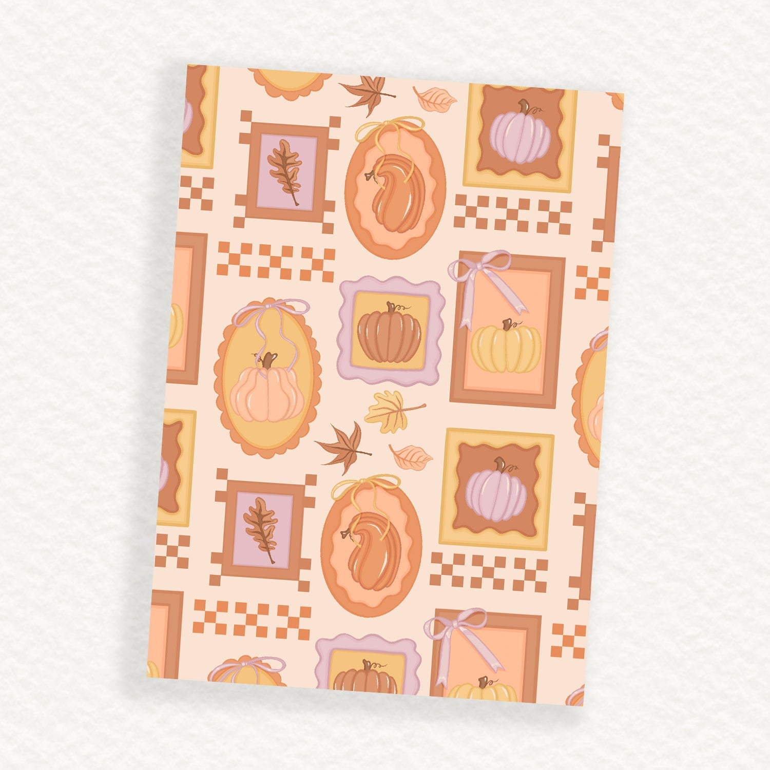 Gourd B6 Journaling Background Sticker Sheet - Jessica Hearts