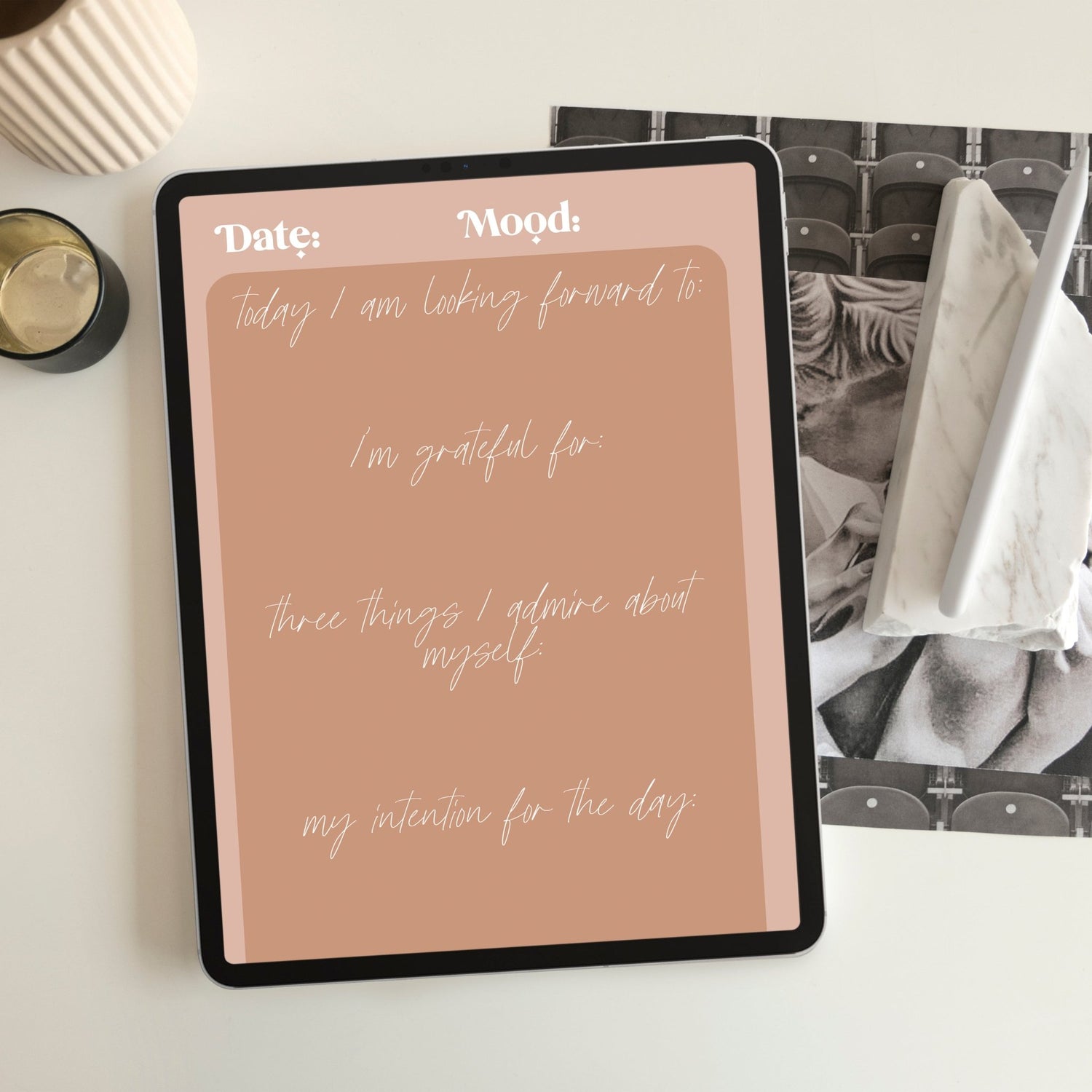 Gratitude Digital Journal - Jessica Hearts