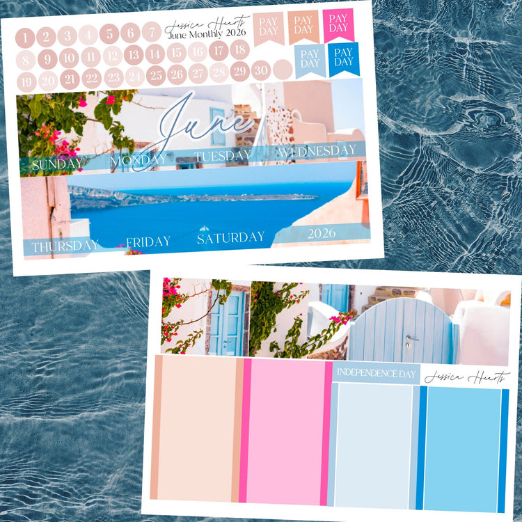June 2026 Monthly Kit - Jessica Hearts
