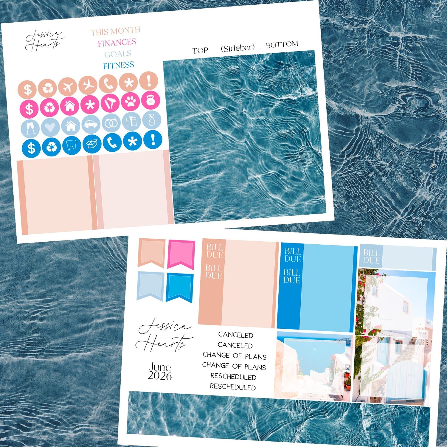 June 2026 Monthly Kit - Jessica Hearts
