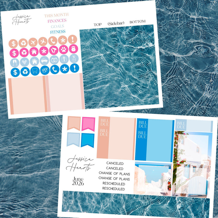 June 2026 Monthly Kit - Jessica Hearts