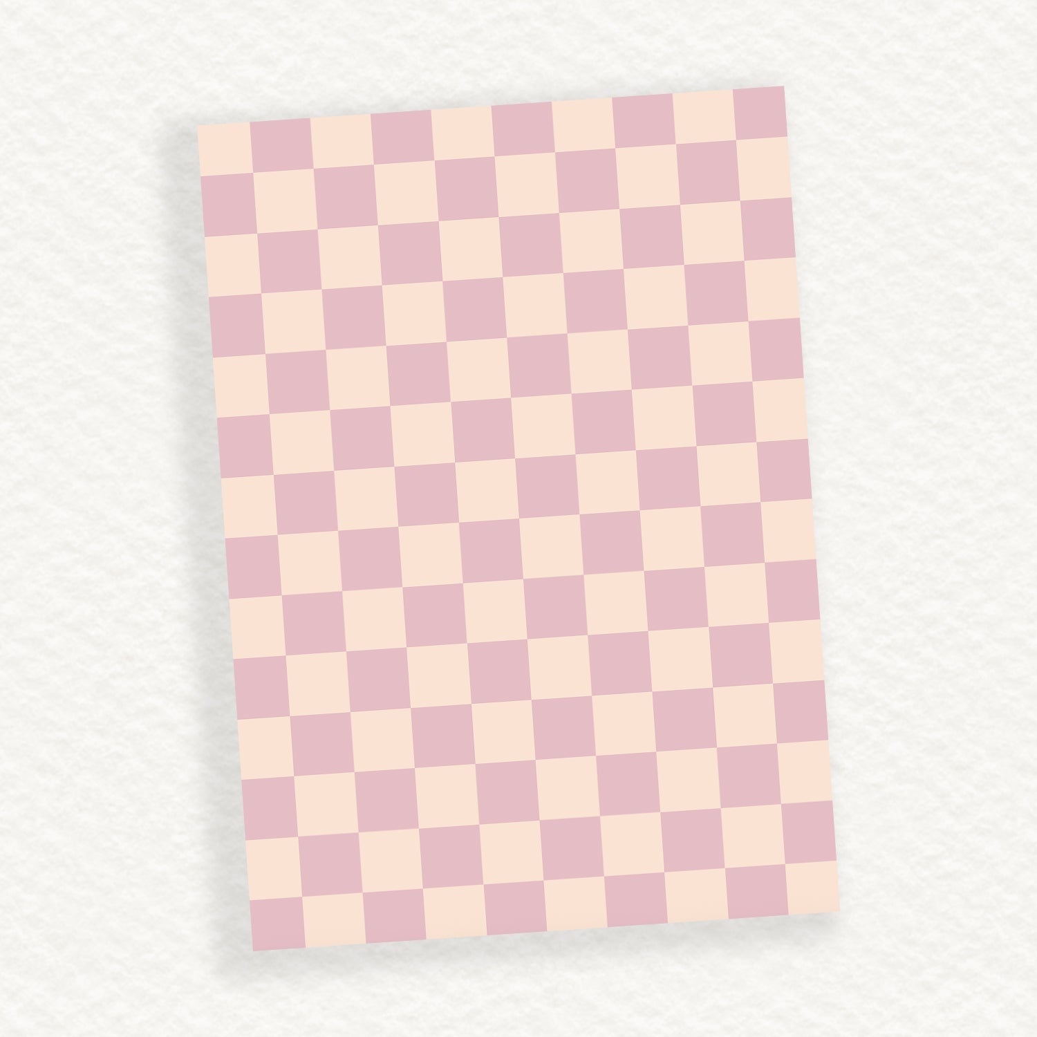 Lavender Checkered B6 Journaling Background Sticker Sheet - Jessica Hearts
