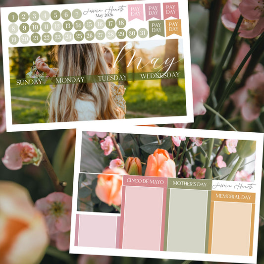 May 2026 Monthly Kit - Jessica Hearts