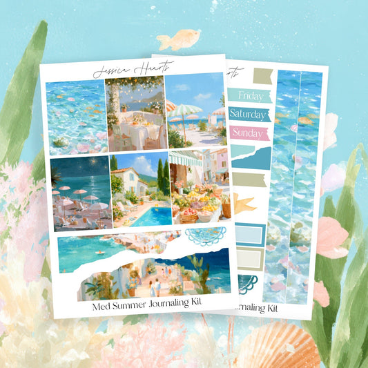 Med Summer Journaling Kit - Jessica Hearts