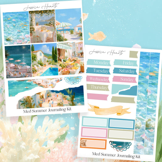 Med Summer Journaling Kit - Jessica Hearts