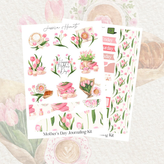Mother’s Day Journaling Kit - Jessica Hearts