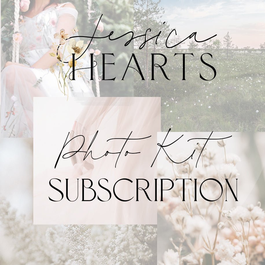 Photo Kit Subscription - Ships on the 4th of the following month - Jessica Hearts