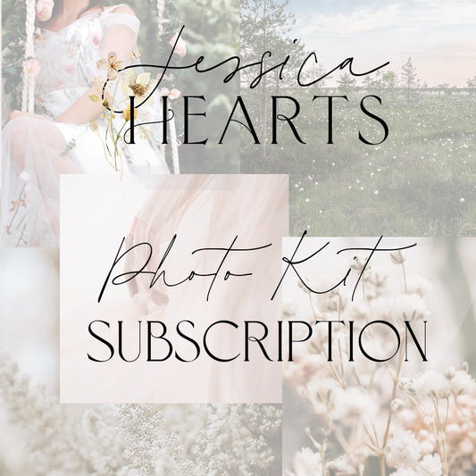 Photo Kit Subscription - Ships on the 4th of the following month - Jessica Hearts