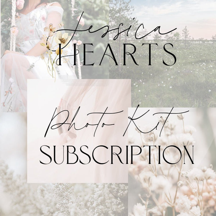Photo Kit Subscription - Ships on the 4th of the following month - Jessica Hearts