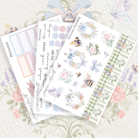 Provence Complete Journaling Kit *New Format* - Jessica Hearts