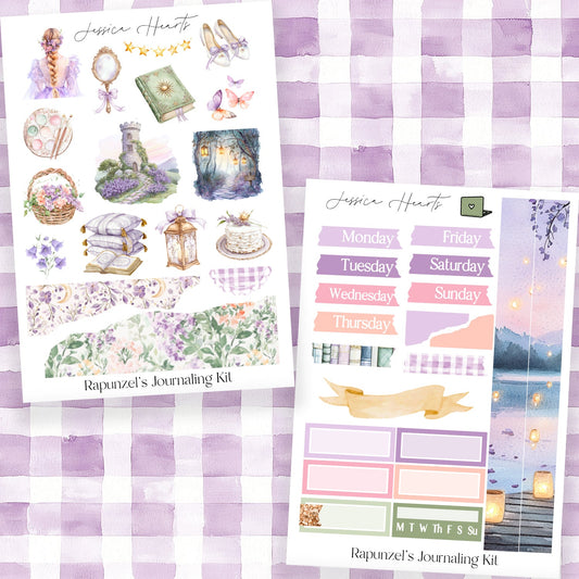 Rapunzel's Journaling Kit - Jessica Hearts