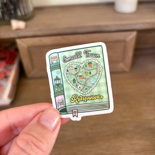 Small Town Romance Vinyl Sticker - Jessica Hearts