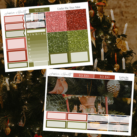 Under the Tree MINI Sticker Kit - Jessica Hearts