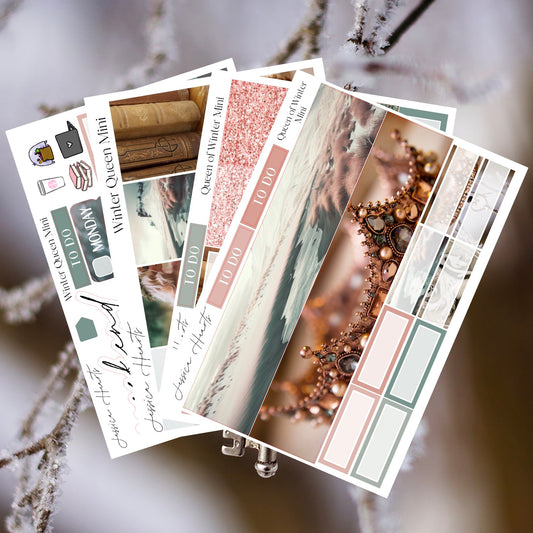 Winter Queen 2025 MINI Sticker Kit - Jessica Hearts