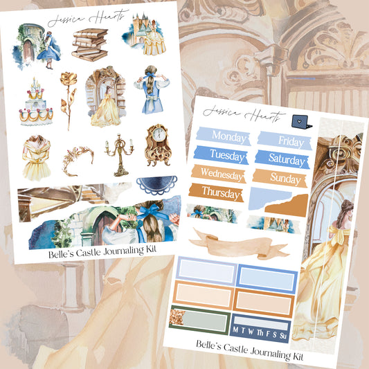 Belle's Castle Journaling Kit