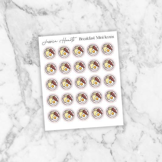 Breakfast Mini Icons