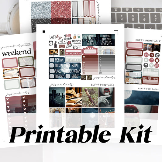 Buffy Printable Sticker Kit (Download)