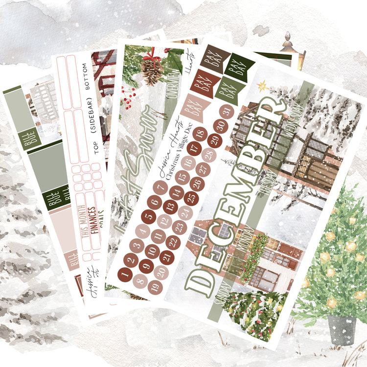 Christmas Village December 2022 Monthly Kit