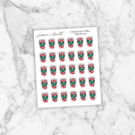 Christmas Coffee Mini Icons