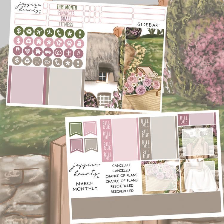 Country Cottage March 2022 Monthly Kit