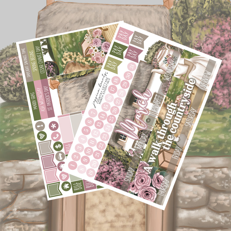 Country Cottage March 2022 ESSENTIALS Monthly Kit