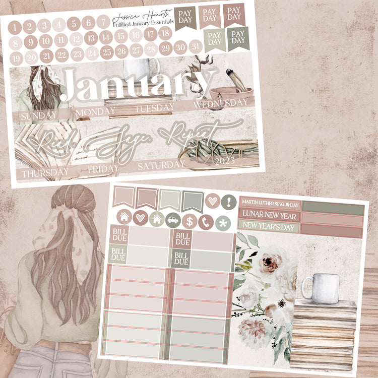 Fulfilled January 2023 ESSENTIALS Monthly Kit