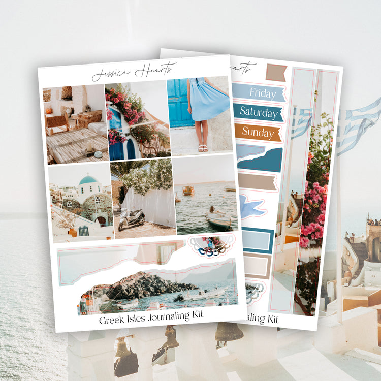 Greek Isles Journaling Kit