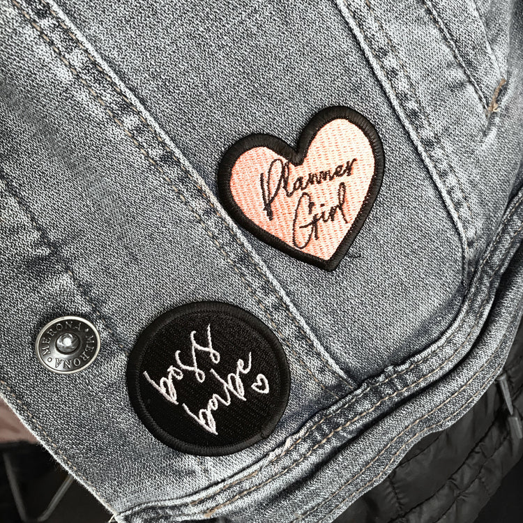 Boss Babe & Planner Girl Patches Limited Edition,  - Jessica Hearts
