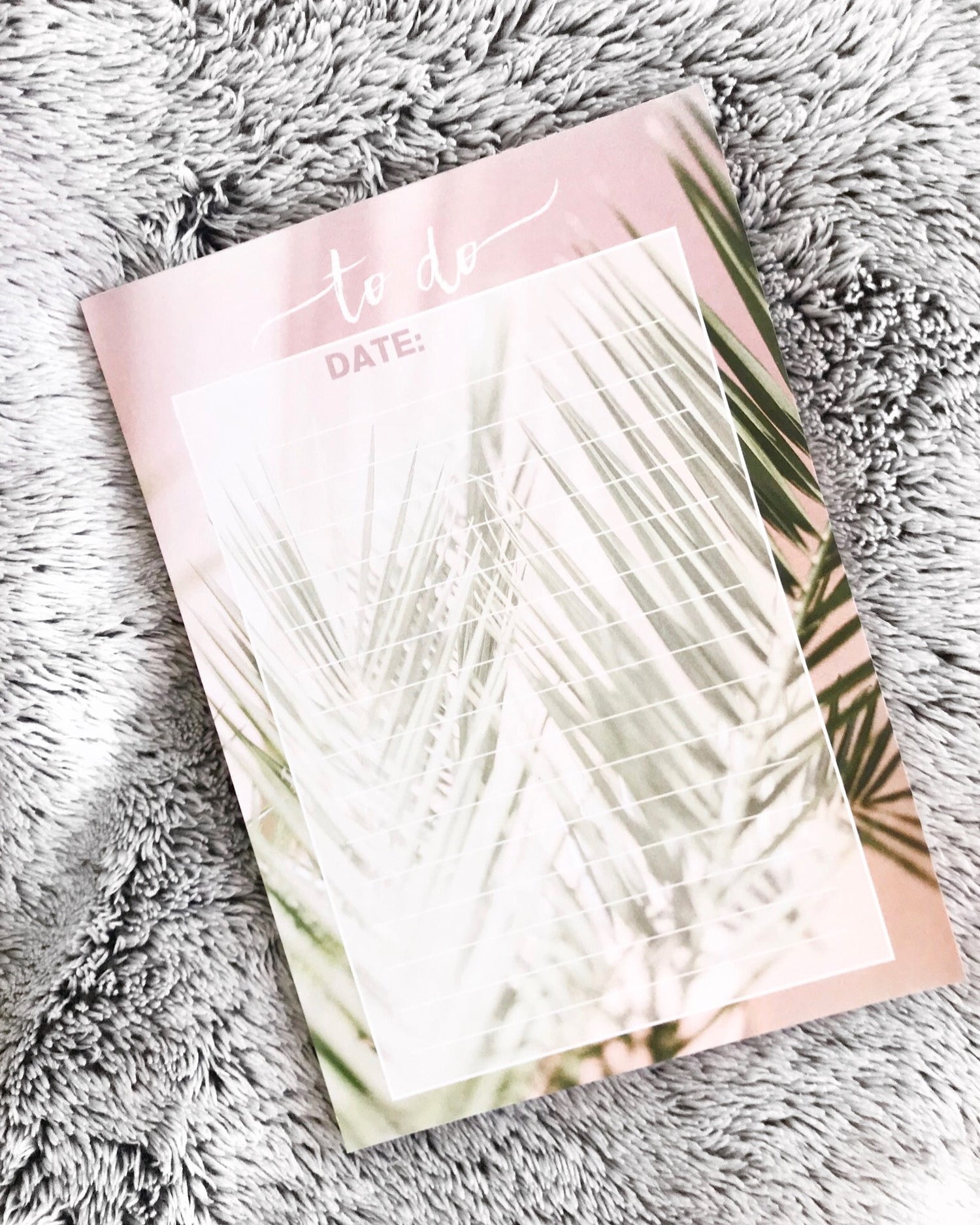 Palm To Do Notepad, notepad - Jessica Hearts