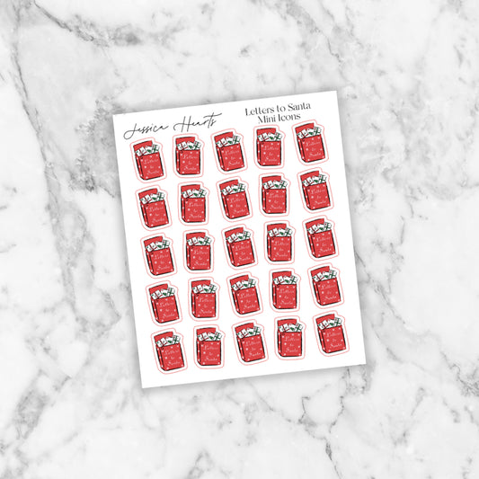 Letters to Santa Mini Icons