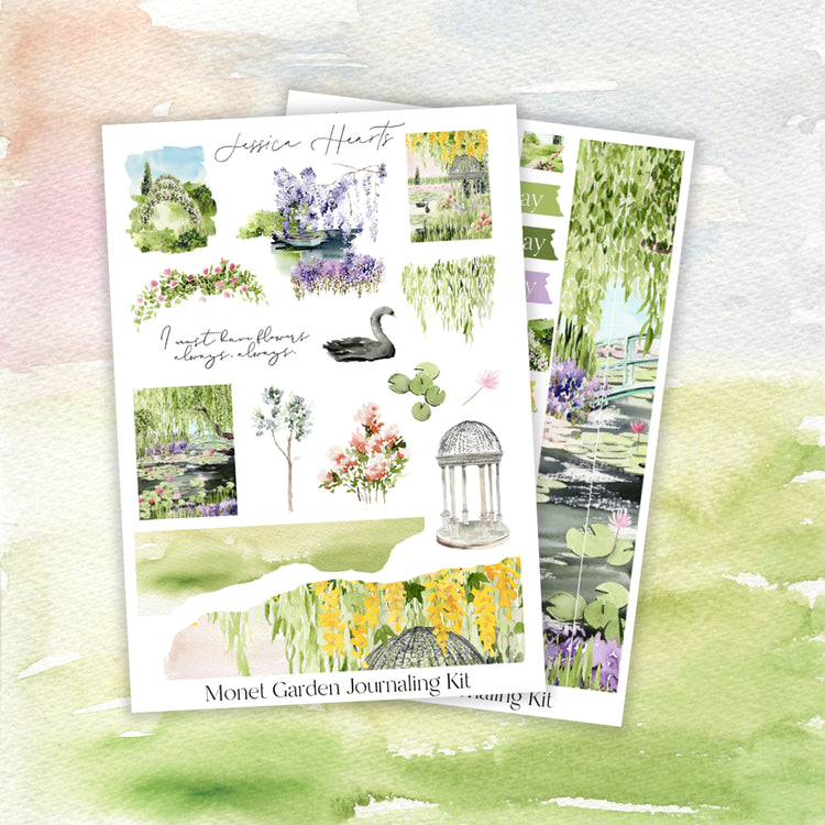 Monet's Garden Journaling Kit