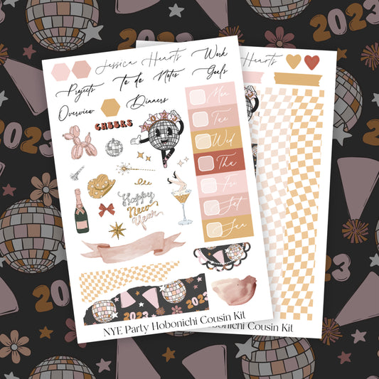 NYE Party Hobonichi Cousin Kit