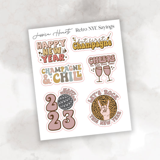Retro NYE Sayings