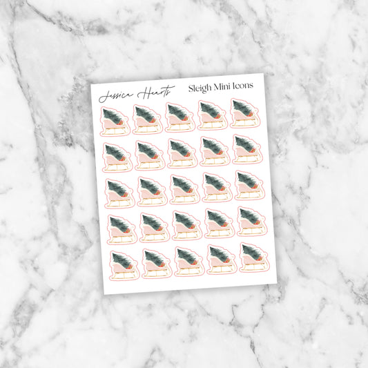 Sleigh Mini Icons