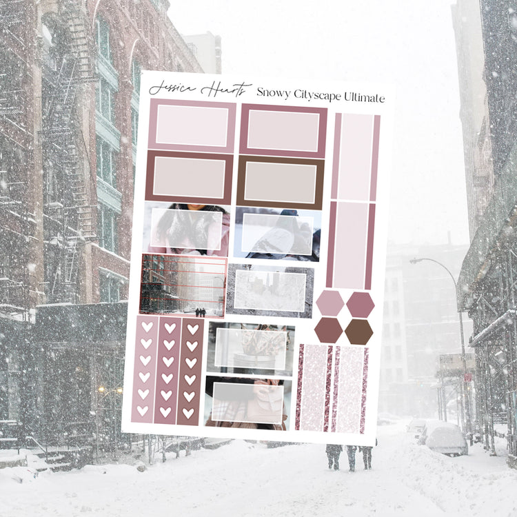 Snowy Cityscape Ultimate Sheet